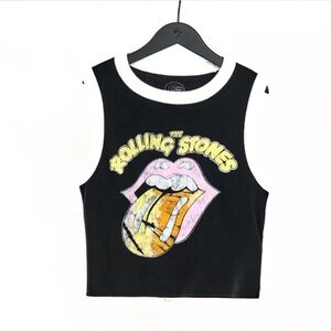 Sleeveless top with Rolling Stones emblem, size XXL New with tag